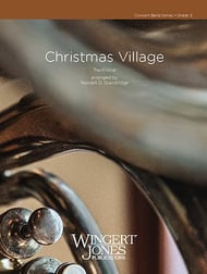 Christmas Village Concert Band sheet music cover Thumbnail